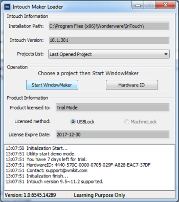 Intouch Window Maker Basic Intouch Window Maker Loader | WeMadeKit